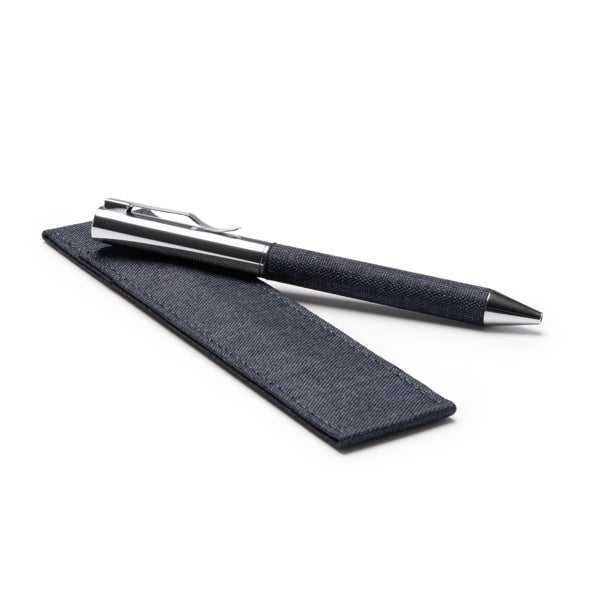 Stylo à bille à rotation en métal et polyester