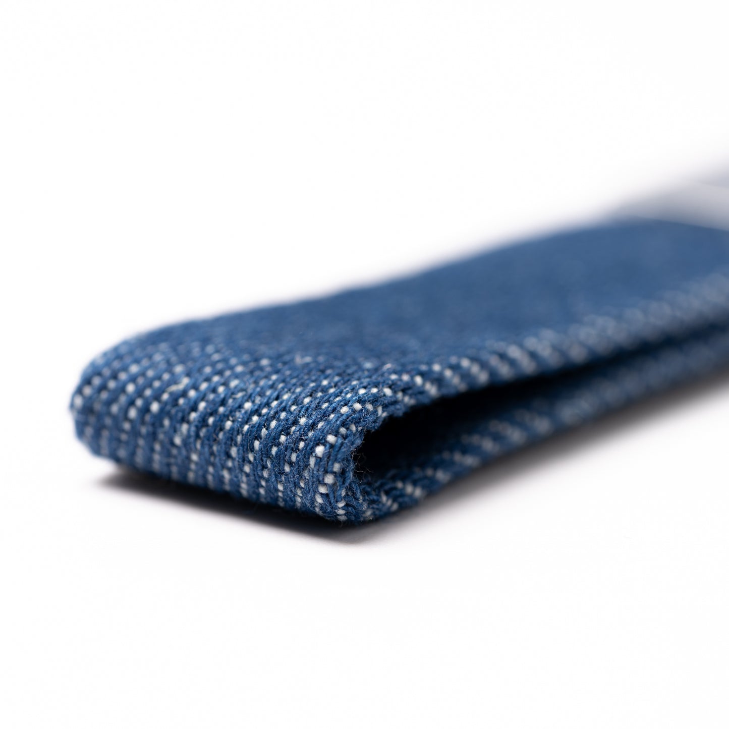 Porte-clés en tissu denim