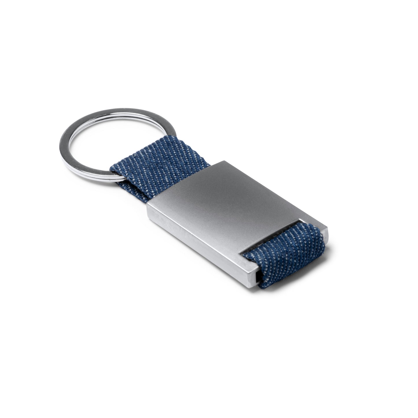 Porte-clés en tissu denim