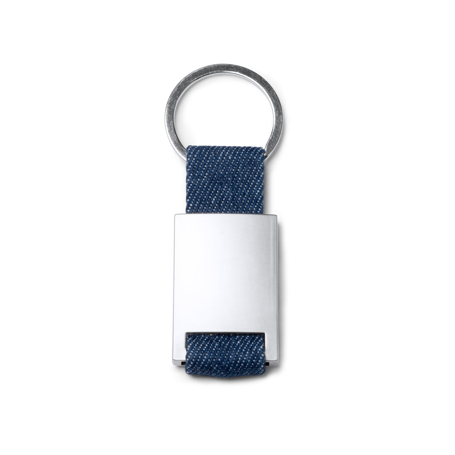 Porte-clés en tissu denim