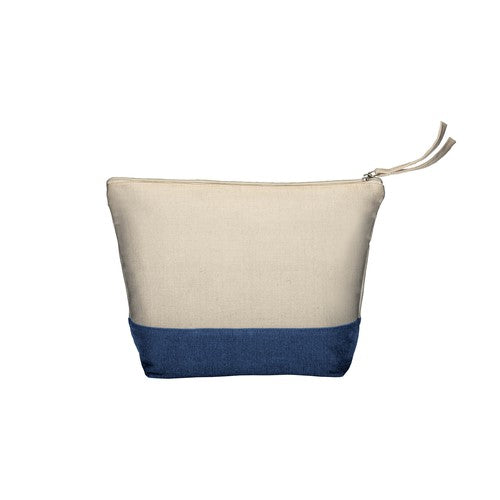 Beauty case en coton/polyester recyclé