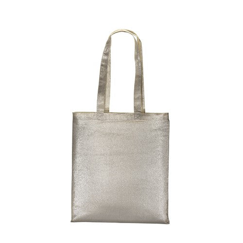 Tote bag en polycoton brillant