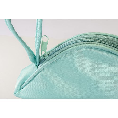 Beauty case en polyester souple avec poignée de transport pratique