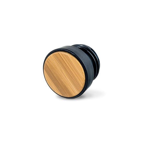 Gourde en aluminium avec bouchon bambou