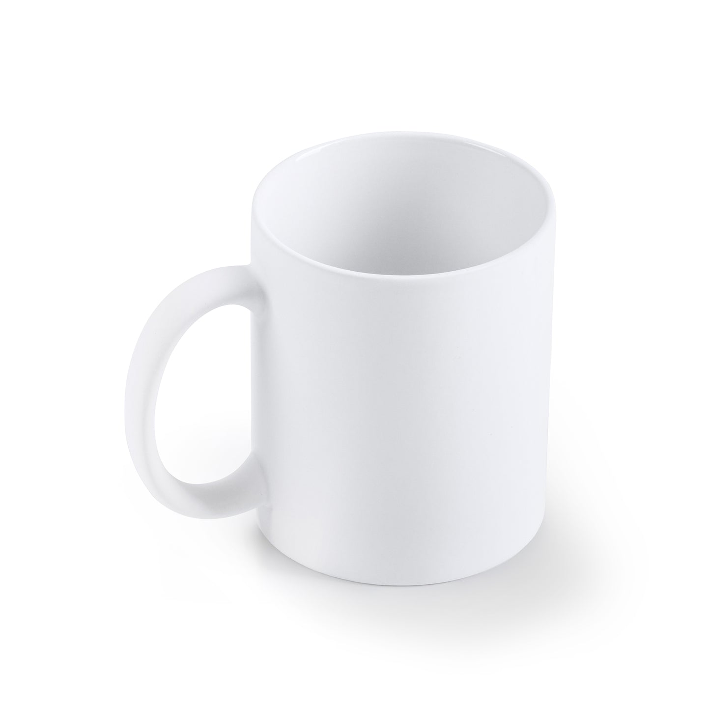 Tasse blanche mate
