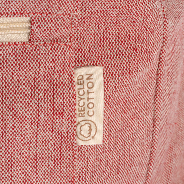 Sac à dos en coton recyclé 320 g/m² au design chiné