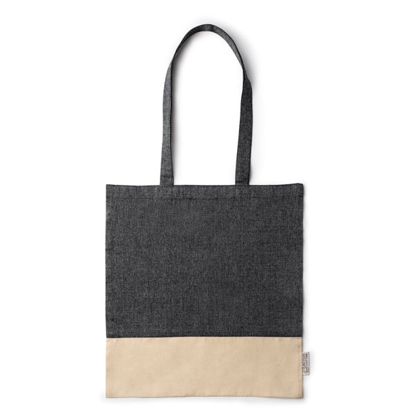 Sac en coton recyclé au design chiné
