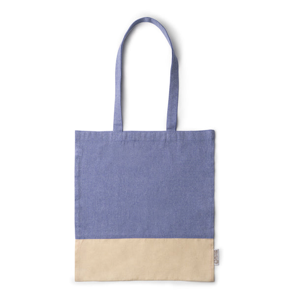 Sac en coton recyclé au design chiné