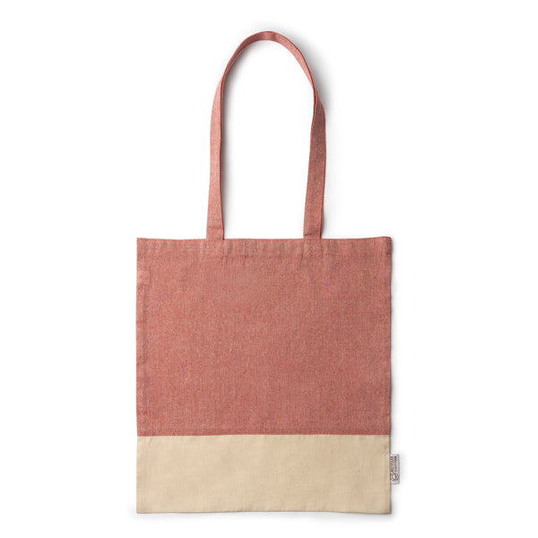 Sac en coton recyclé au design chiné