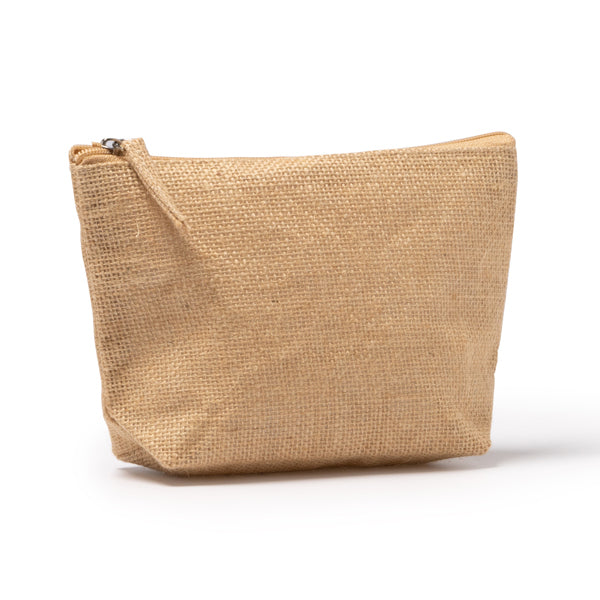 Trousse de toilette en jute