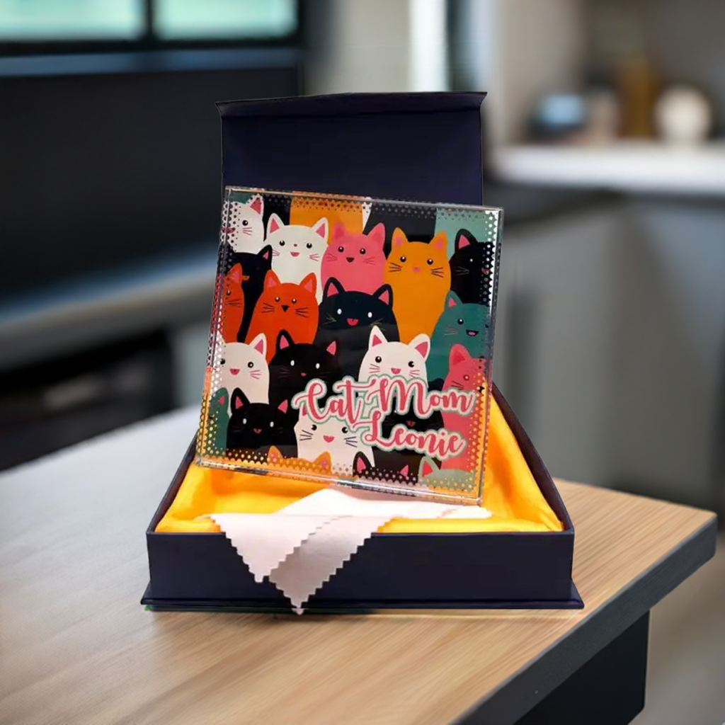 Cadre photo crystal 150mm sublimable