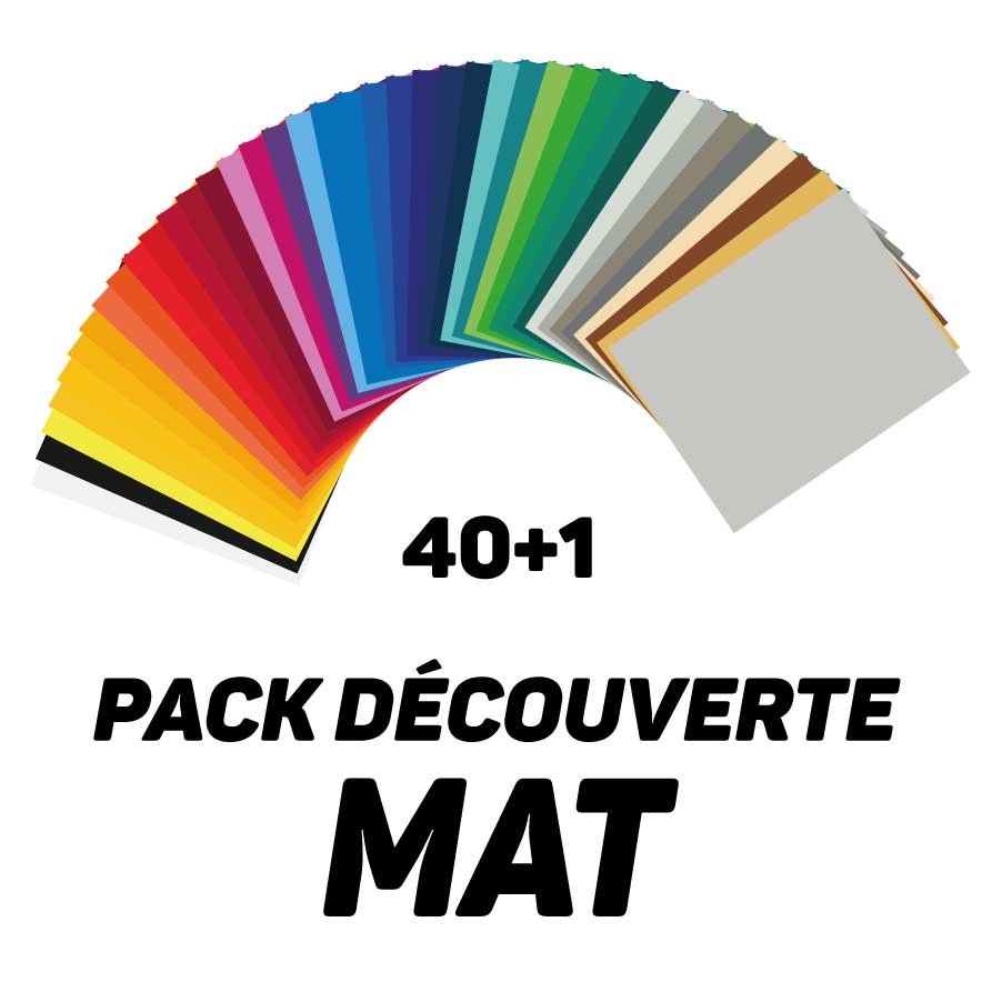 PACK DECOUVERTE Mat/Brillant