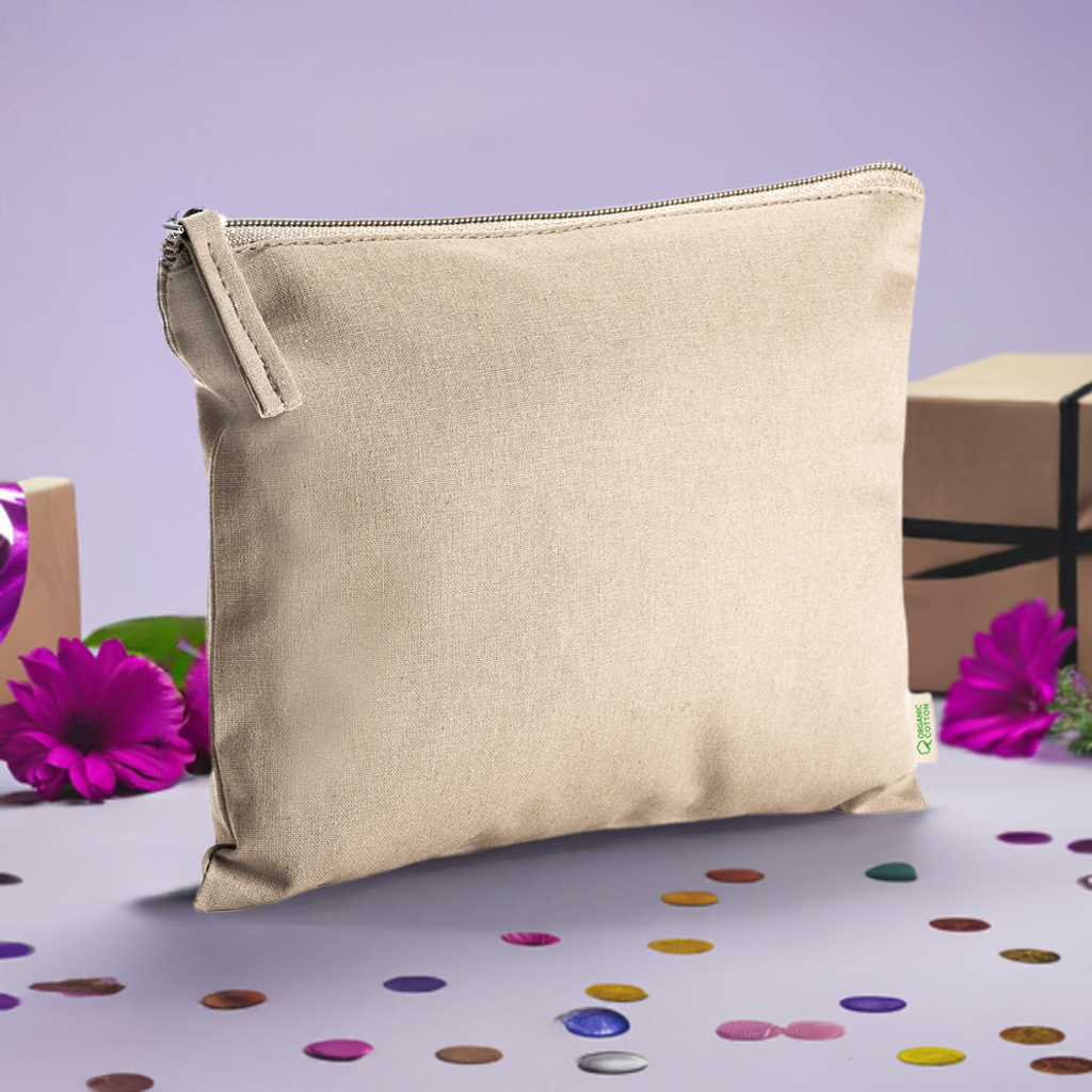 Trousse de toilette en coton bio