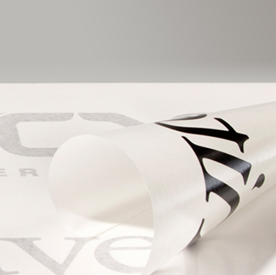 Film d'application en rouleau (papier)