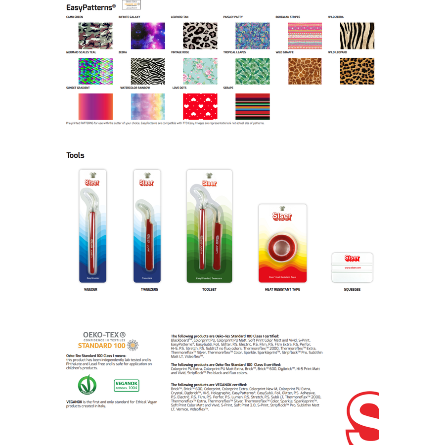 Guide de couleurs SiserⓇ