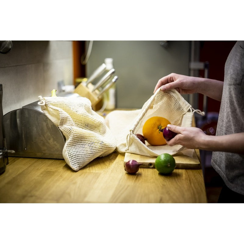 sac en coton pour fruits et légumes