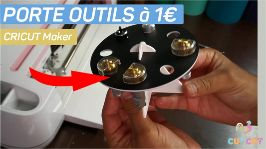 Créer un PORTE OUTILS avec la CRICUT Maker