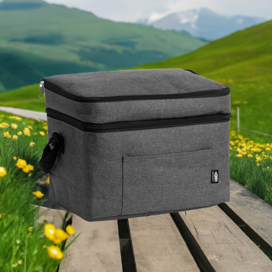 Glacière en polyester recyclé RPET au design vigoré
