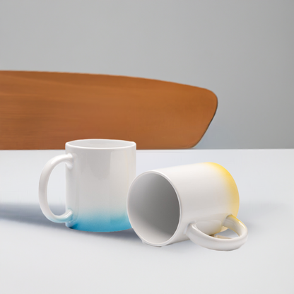 Tasse couleur dégradée