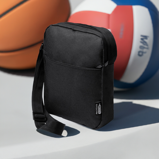Sac à bandoulière en polyester RPET.