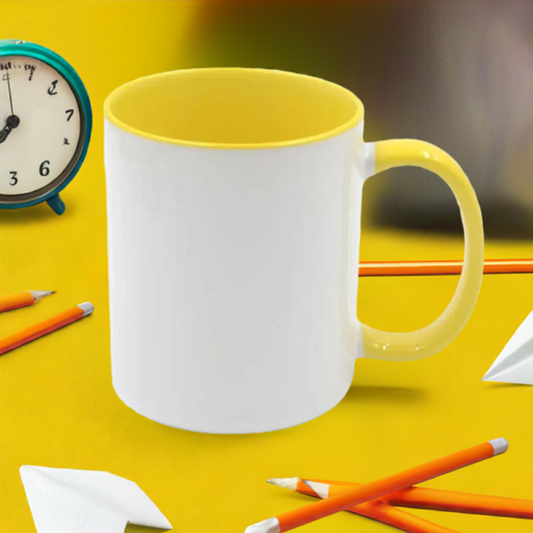Tasse bicolore en céramique