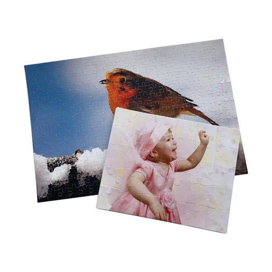 Puzzle pailleté en carton sublimable