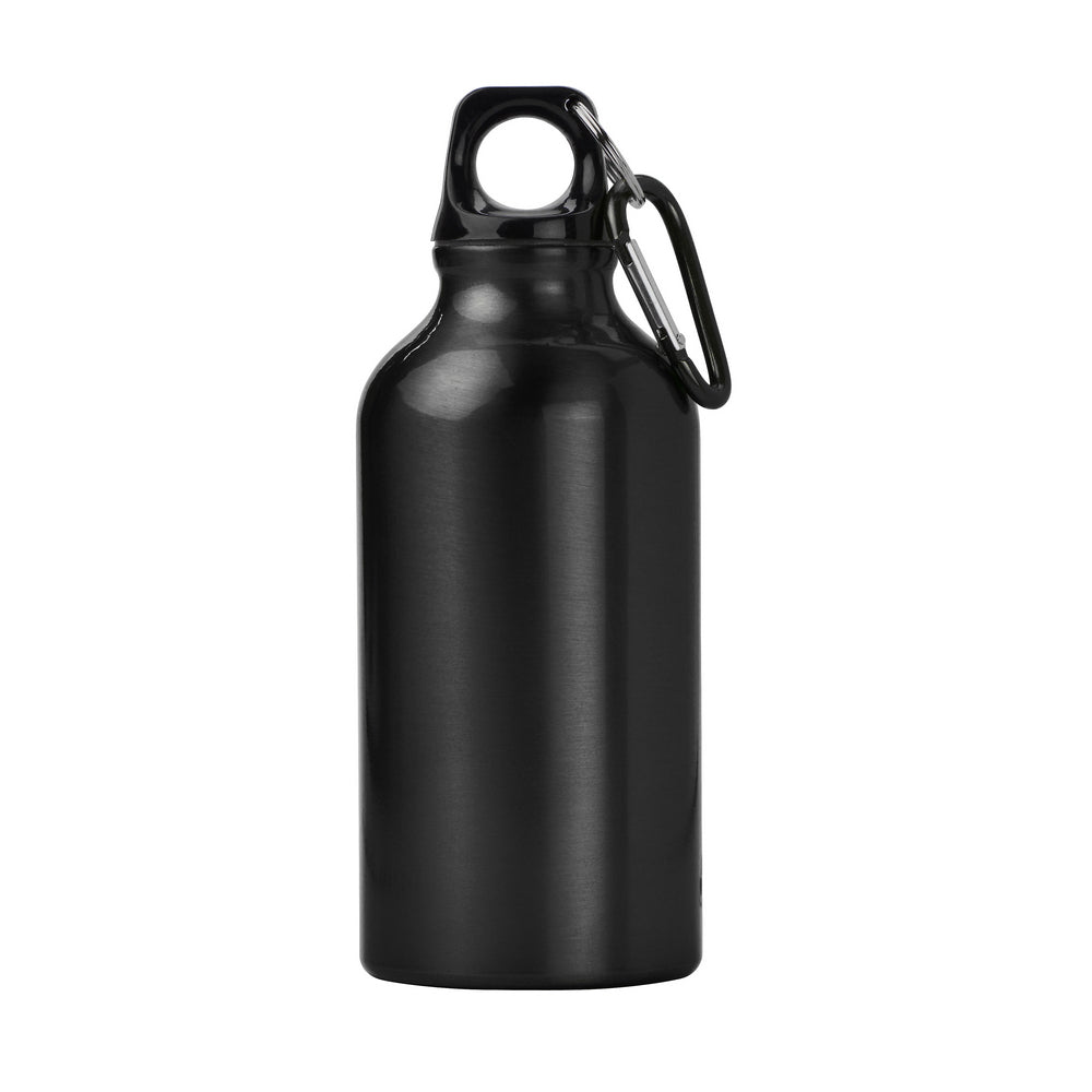 Bouteille de sport 400 ml avec mousqueton