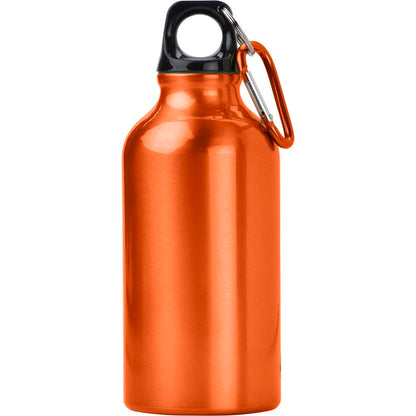 Bouteille de sport 400 ml avec mousqueton